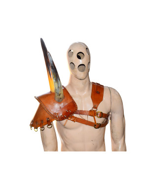 Leather Pauldron Armour